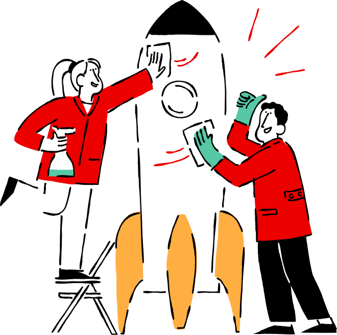 illustratie fusie